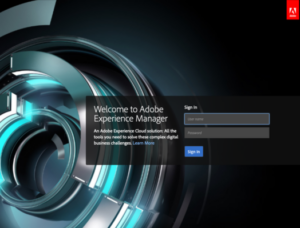 Adobe Experience Manager Login